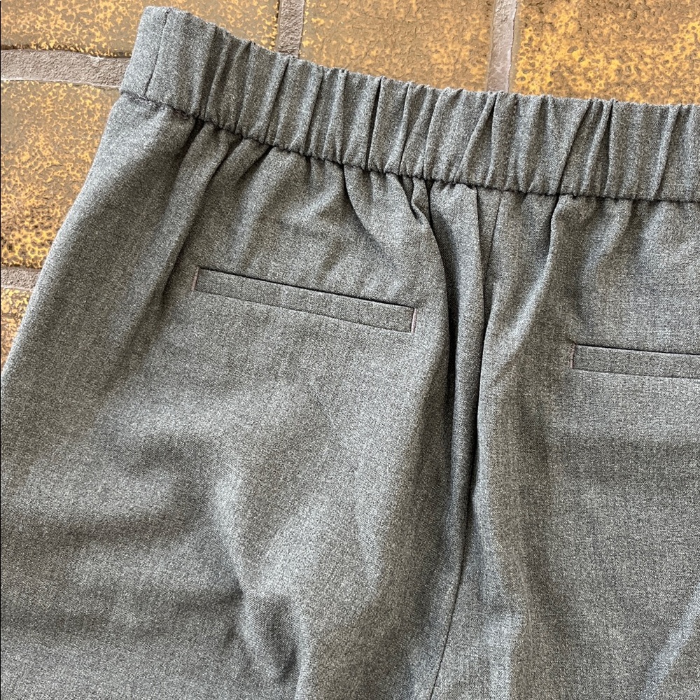 NWT Banana Republic Factory Grey Hayden Tapered Pull-On Trouser Pant - Picture 11 of 16